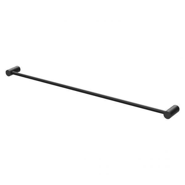 Phoenix Vivid Slimline Single Towel Rail 800mm, Matte Black