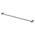 Phoenix Vivid Slimline Single Towel Rail 800mm | Brushed Carbon |