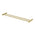 Phoenix Vivid Slimline Double Towel Rail 600mm | Brushed Gold |