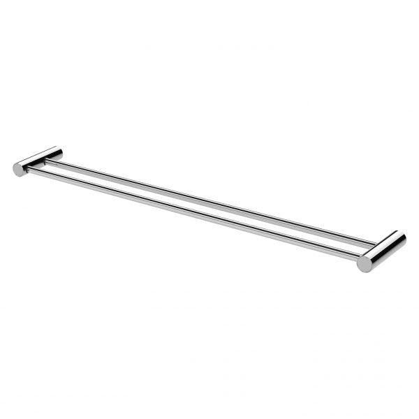 Phoenix Vivid Slimline Double Towel Rail 800mm, Chrome