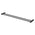 Phoenix Vivid Slimline Double Towel Rail 800mm | Matte Black |