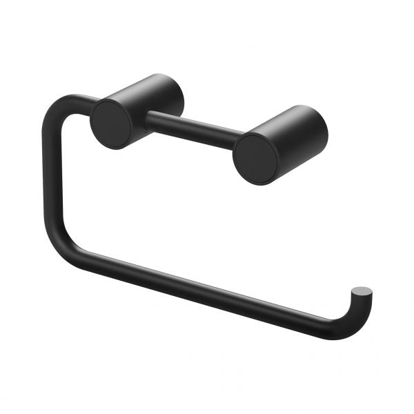 Phoenix Vivid Slimline Toilet Roll Holder, Matte Black