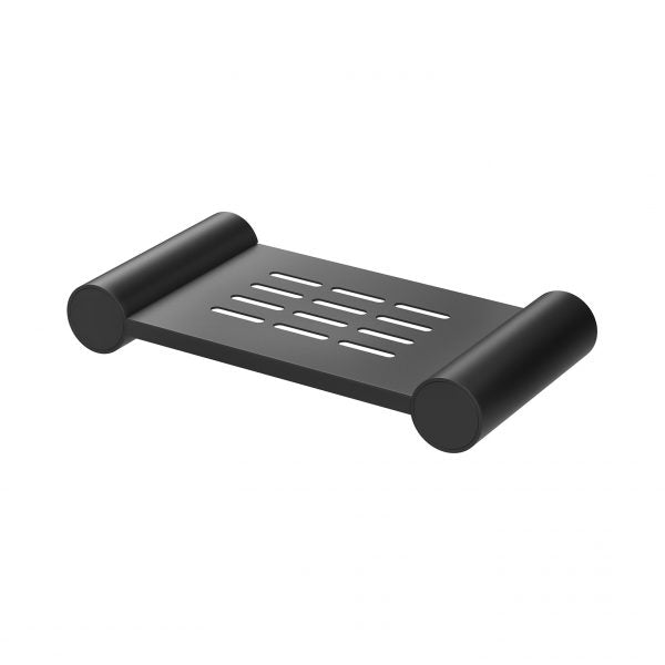 Phoenix Vivid Slimline Soap Dish, Matte Black