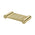 Phoenix Vivid Slimline Soap Dish | Brushed Gold |
