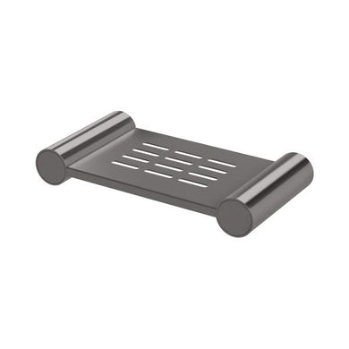 Phoenix Vivid Slimline Soap Dish | Brushed Carbon |