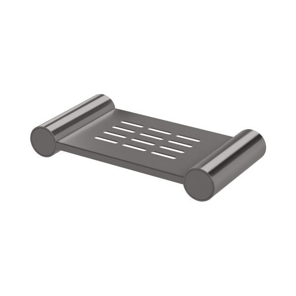 Phoenix Vivid Slimline Soap Dish, Brushed Carbon