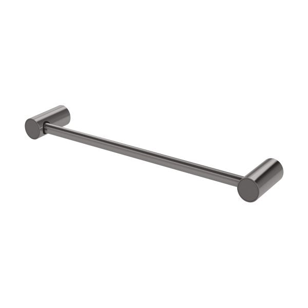 Phoenix Vivid Slimline Hand Towel Rail 350mm, Brushed Carbon