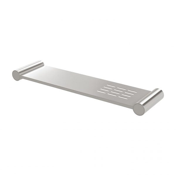 Phoenix Vivid Slimline Metal Shower Shelf, Brushed Nickel
