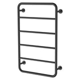 Phoenix Vivid Slimline Towel Ladder 800 x 500mm | Matte Black |