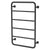 Phoenix Vivid Slimline Towel Ladder 800 x 500mm | Matte Black |
