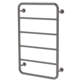 Phoenix Vivid Slimline Towel Ladder 800 x 500mm | Brushed Carbon |