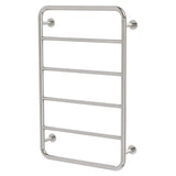 Phoenix Vivid Slimline Towel Ladder 800 x 500mm | Brushed Nickel |