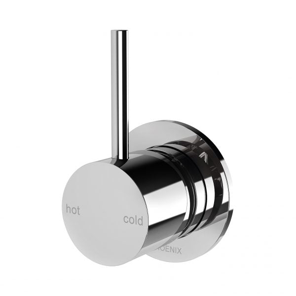 Phoenix Vivid Slimline Up Shower/ Wall Mixer, Chrome