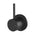 Phoenix Vivid Slimline Up Shower/ Wall Mixer | Matte Black |