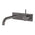 Phoenix Vivid Slimline Up Wall Basin/ Bath Mixer Set | Brushed Carbon |