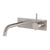 Phoenix Vivid Slimline Up Wall Basin/ Bath Mixer Set | Brushed Nickel |