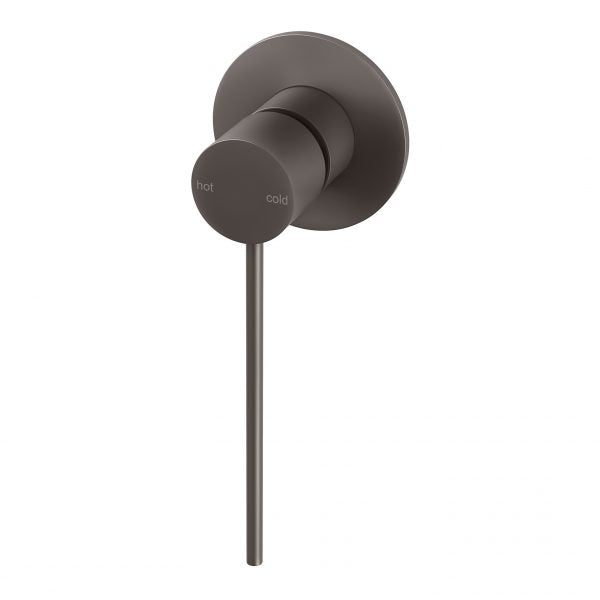 Phoenix Vivid Slimline Shower/ Wall Mixer With Extended Lever | Gunmetal |