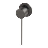 Phoenix Vivid Slimline Shower/ Wall Mixer 60mm Backplate With Extended Lever | Gunmetal |