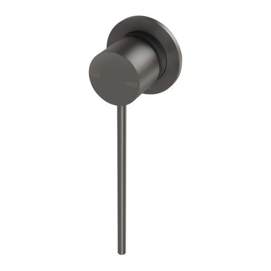 Phoenix Vivid Slimline Shower/ Wall Mixer 60mm Backplate With Extended Lever | Gunmetal |
