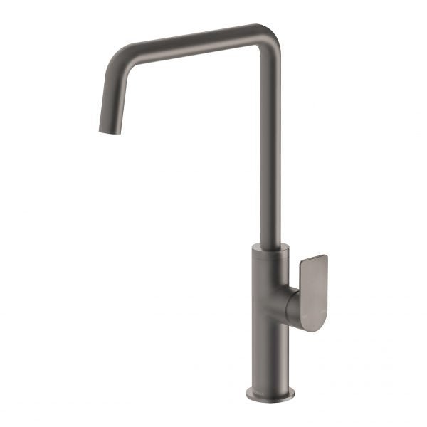 Phoenix Mekko Sink Mixer 190mm Squareline, Gunmetal