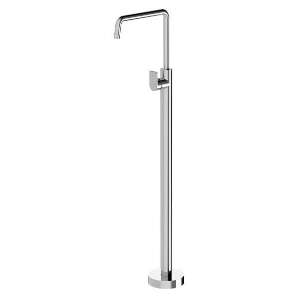 Phoenix Mekko Floor Mounted Bath Mixer, Chrome