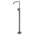 Phoenix Mekko Floor Mounted Bath Mixer | Gunmetal |