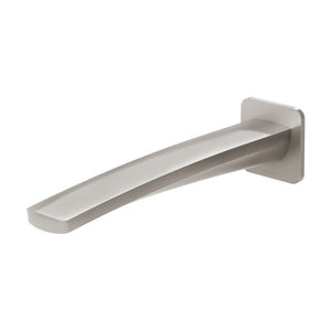 Phoenix Mekko Basin/ Bath Wall Outlet 200mm | Brushed Nickel |