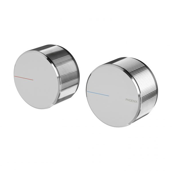 Phoenix Axia Wall Top Assemblies Standard Spindles, Chrome