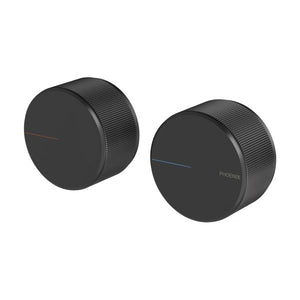 Phoenix Axia Wall Top Assemblies Extended Spindles | Matte Black |