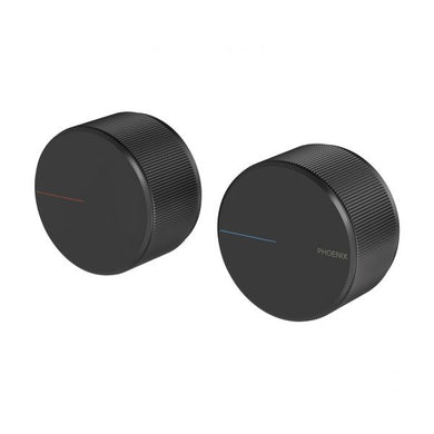 Phoenix Axia Wall Top Assemblies Extended Spindles | Matte Black |