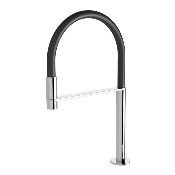 Phoenix Axia Hob Sink Outlet Flexible Hose | Chrome |