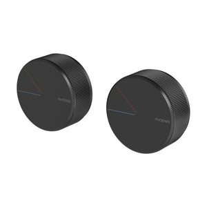 Phoenix Axia Twin Shower/ Wall Mixer | Matte Black |