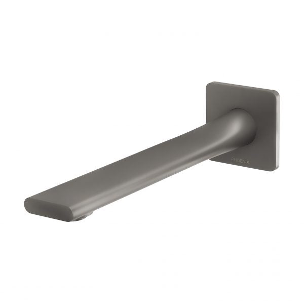 Phoenix Teel Wall Basin/ Bath Outlet 200mm, Gunmetal