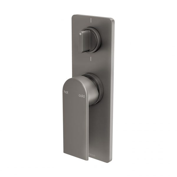 Phoenix Teel Shower/ Bath Diverter Mixer, Gunmetal