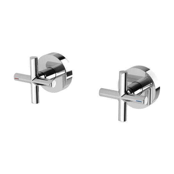 Phoenix Vivid Slimline Plus Wall Top Assemblies Available with Standard and Extended Spindles, Chrome