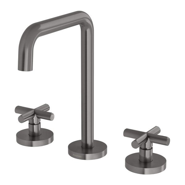 Phoenix Vivid Slimline Plus Basin Set | Brushed Carbon |