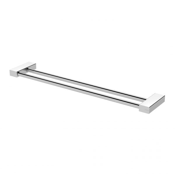 Phoenix Lexi MKII Double Towel Rail 600mm, Chrome