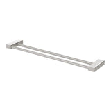 Phoenix Lexi MKII Double Towel Rail 600mm | Brushed Nickel |