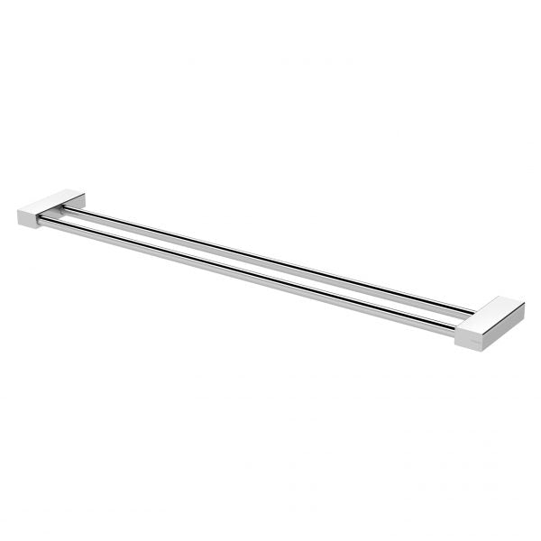 Phoenix Lexi MKII Double Towel Rail 800mm, Chrome