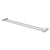 Phoenix Lexi MKII Double Towel Rail 800mm | Brushed Nickel |