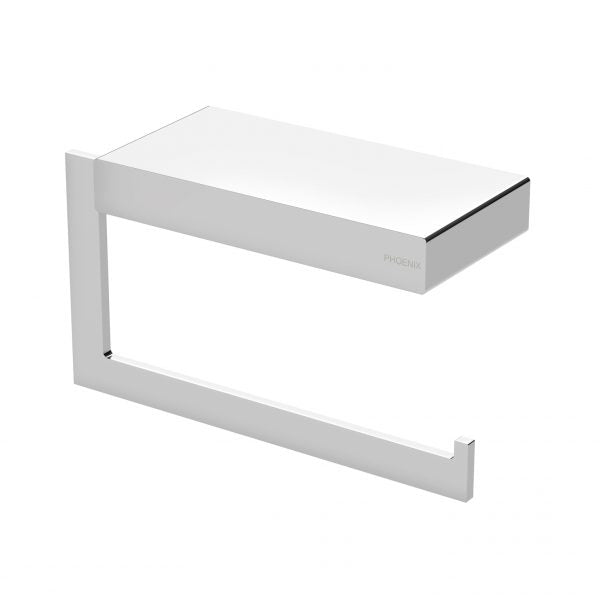 Phoenix Lexi MKII Toilet Roll Holder, Chrome