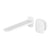 Phoenix Nuage Wall Basin/ Bath Mixer Set 200mm | Matte White |
