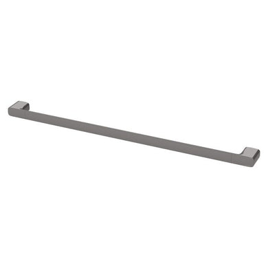 Phoenix Nuage Single Towel Rail 800mm | Brushed Carbon |