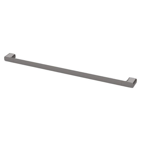 Phoenix Nuage Single Towel Rail 800mm, Brushed Carbon