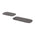 Phoenix Nuage Shower Shelves | Brushed Carbon |