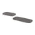 Phoenix Nuage Shower Shelves | Brushed Carbon |