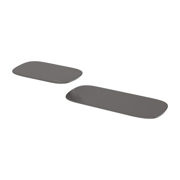 Phoenix Nuage Shower Shelves, Brushed Carbon
