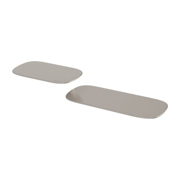 Phoenix Nuage Shower Shelves, Brushed Nickel