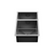 Retto 675mm x 450mm x 230mm Stainless Steel Sink and a half | Brushed Gun Metal (black) |