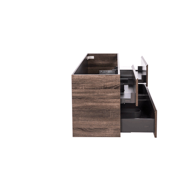 *Clearance* Alles Plus 1800mm Wall Hung Vanity Cabinet | Legna Noir Woodgrain |